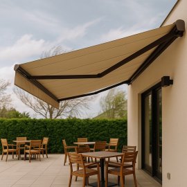 Mafsallı Balkon Tentesi Manuel Mafsallı Balkon Tentesi Manuel